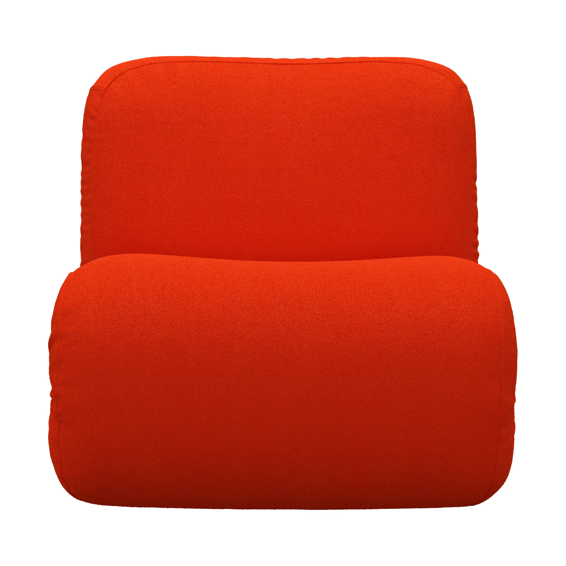 Fauteuil BAU, Vidar 0542 rouge, droit Lammhults