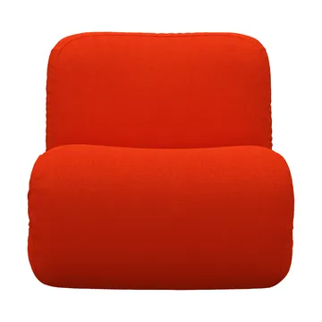 Fauteuil BAU - Vidar 0542 rouge, droit - Lammhults
