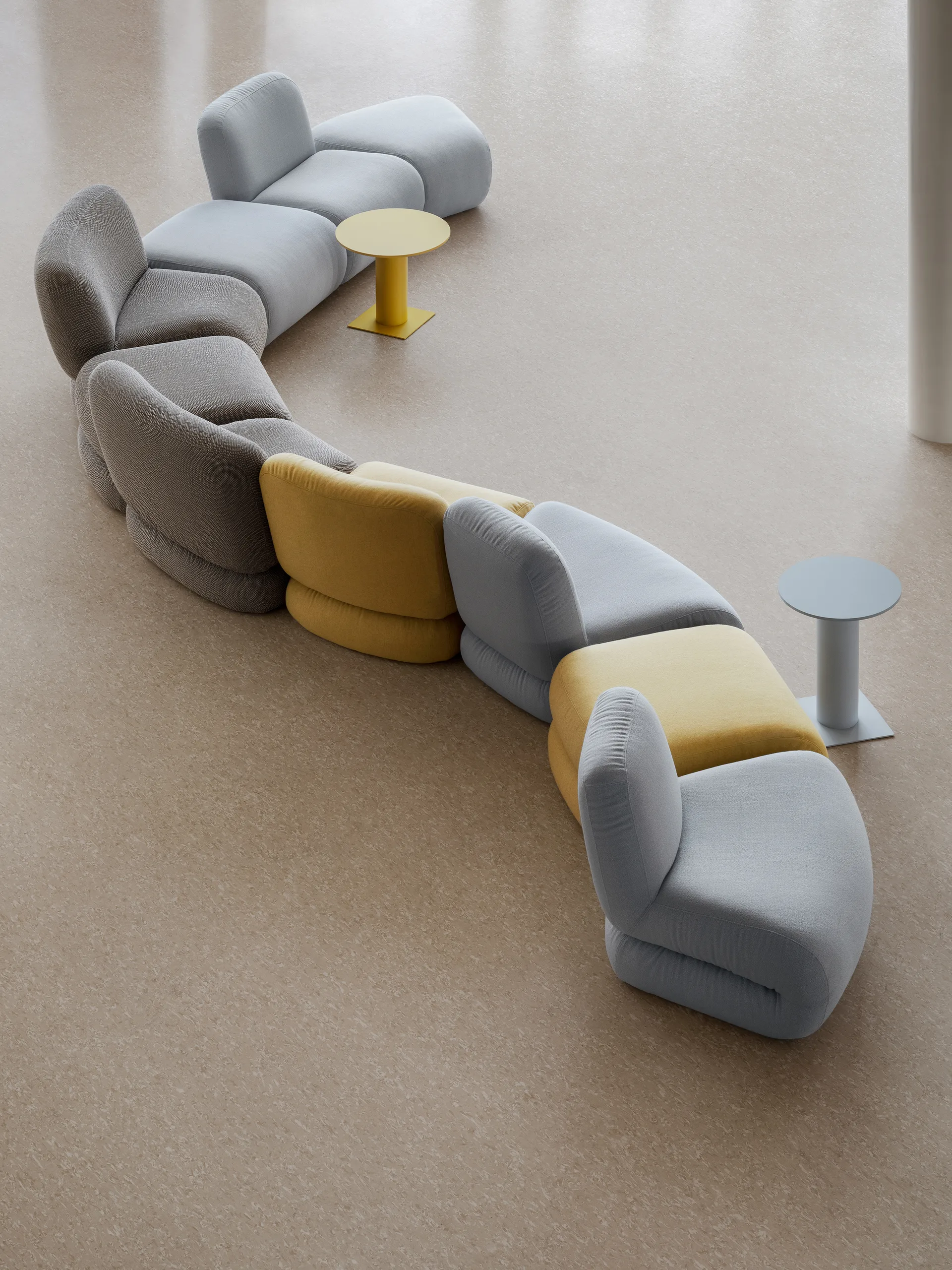 Fauteuil BAU, Vidar 0542 rouge, droit Lammhults