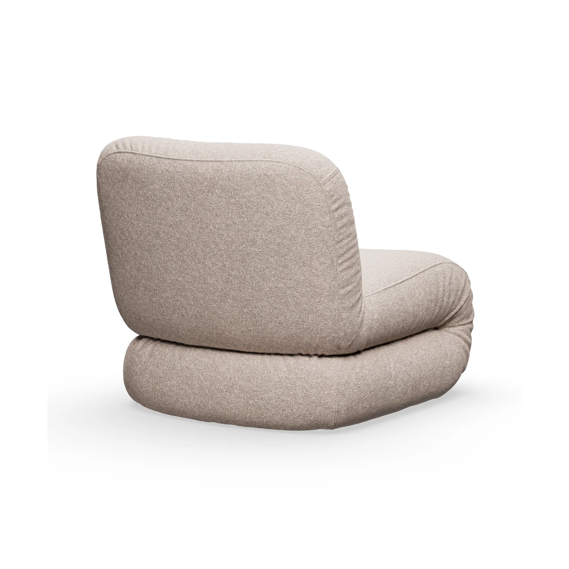 Fauteuil BAU, Zero Beige, droit Lammhults
