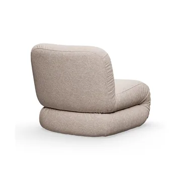 Fauteuil BAU - Zero Beige, droit - Lammhults
