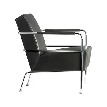 Fauteuil Cinema - Elmo Nordic noir-chrome - Lammhults