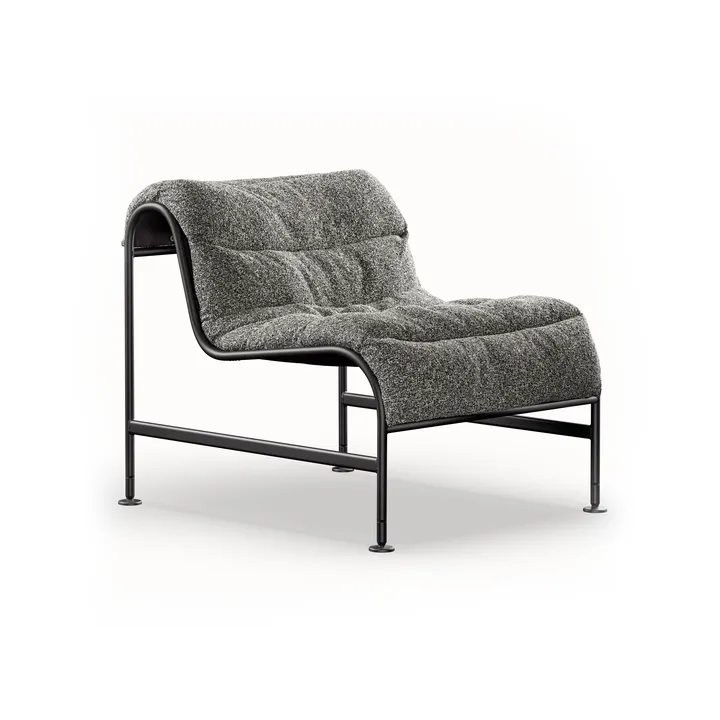 Fauteuil Cinema - Zero Noir - base matte noire - Lammhults