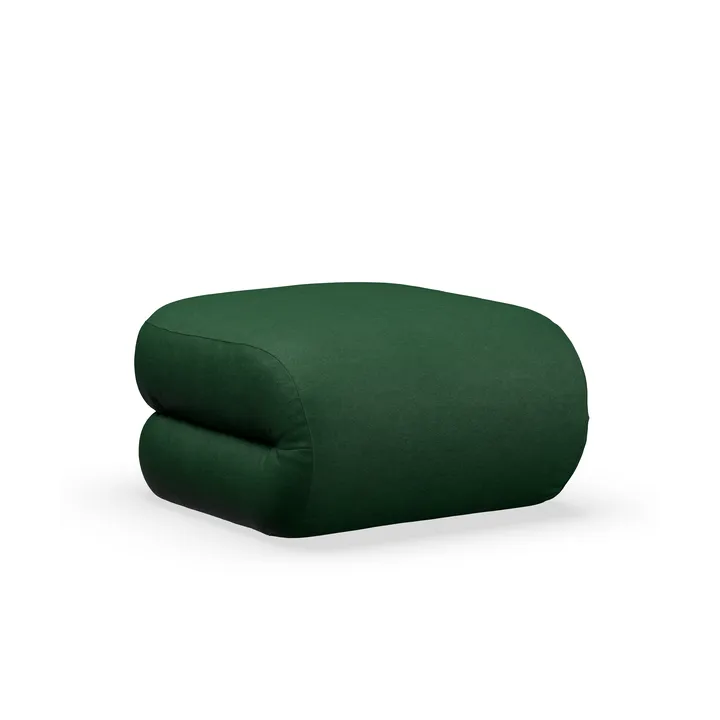Pied de pouf BAU - Divina Mélange - vert foncé - Lammhults