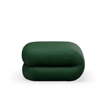 Pied de pouf BAU - Divina Mélange - vert foncé - Lammhults