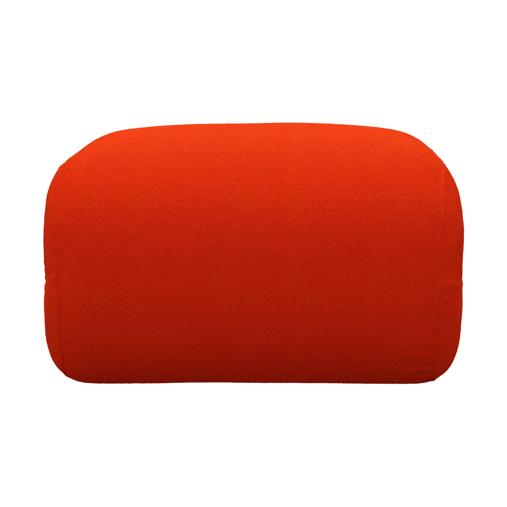 Pied de pouf BAU, Vidar 0542 rouge, droit Lammhults