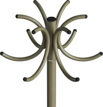 Porte-vêtements S70-12 - Texture gris-vert - Lammhults