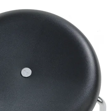 Tabouret de bar - Noir-chrome, 63 cm - Lammhults