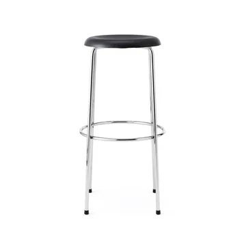 Tabouret de bar - Noir-chrome, 78 cm - Lammhults