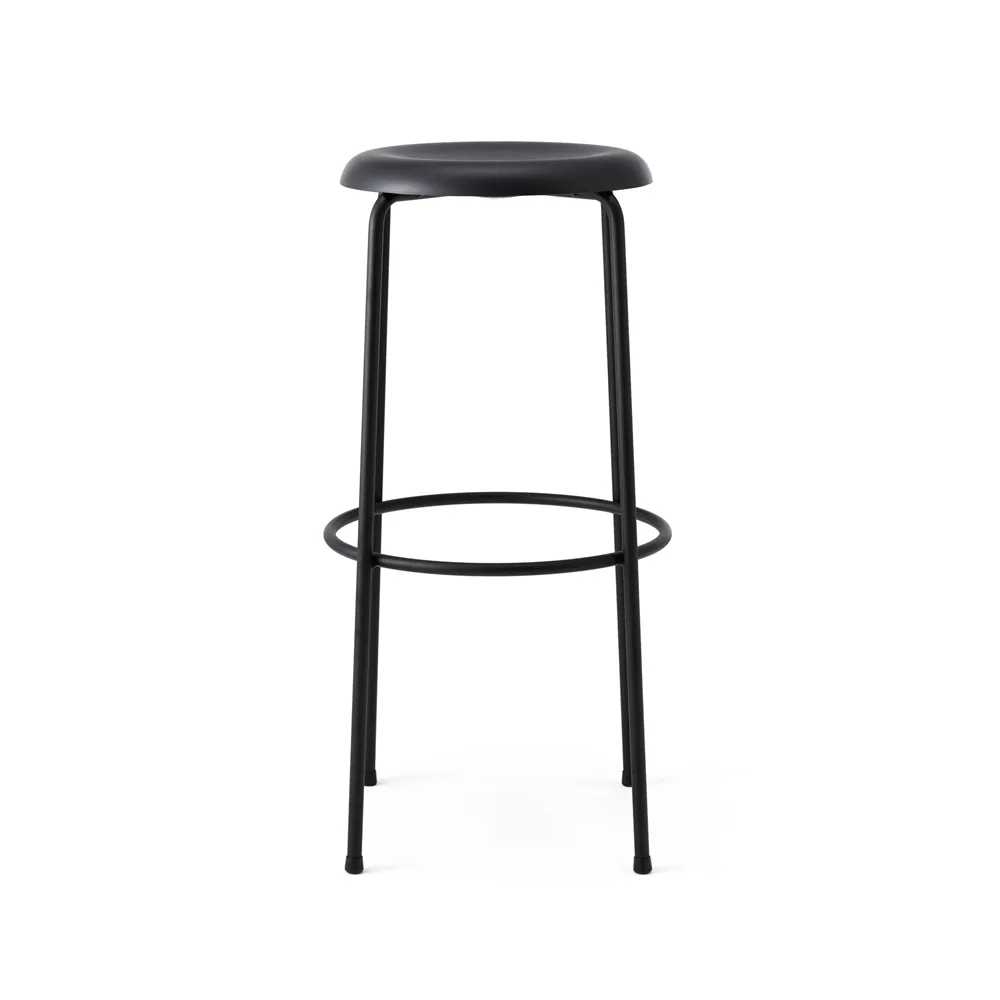 Tabouret de bar, Noir-noir, 78 cm Lammhults
