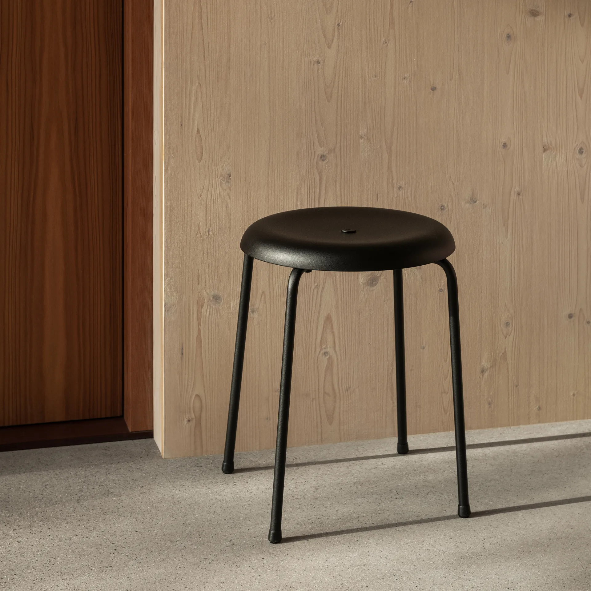 Tabouret, Noir, 45 cm Lammhults