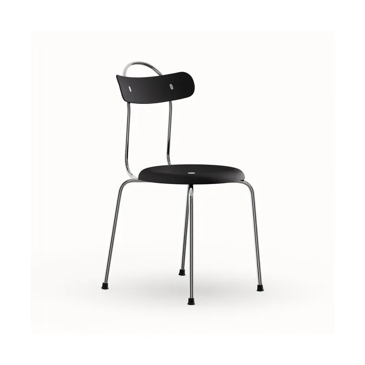 Tabouret Plus - Base noir-chromé - Lammhults