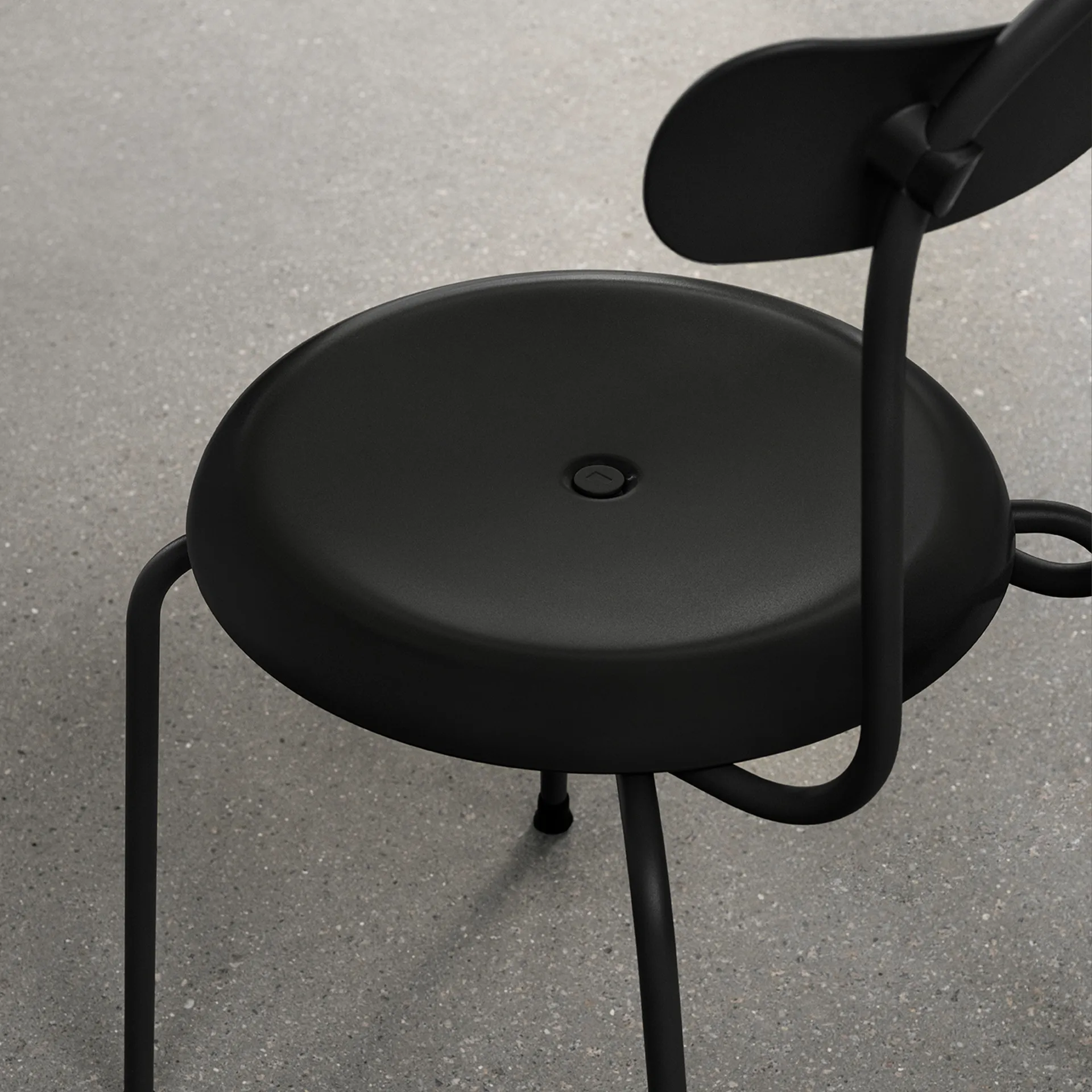 Tabouret Plus, Noir Lammhults