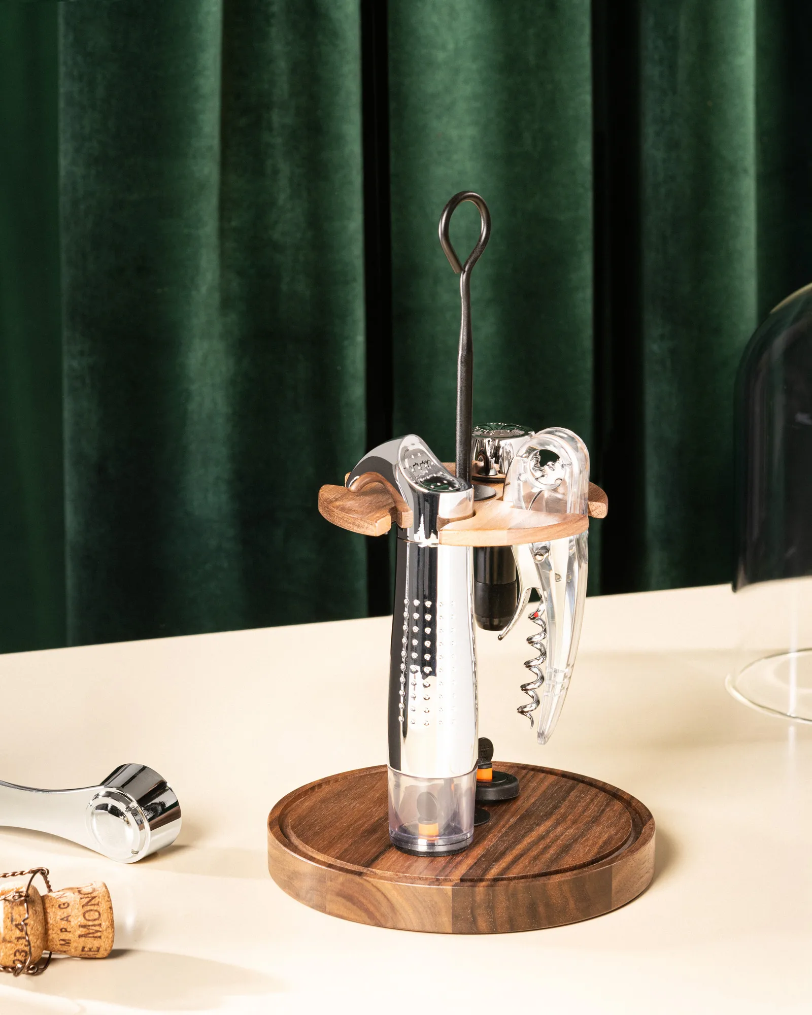 Accessoires à vin Le globe, 5 pièces L'Atelier du Vin