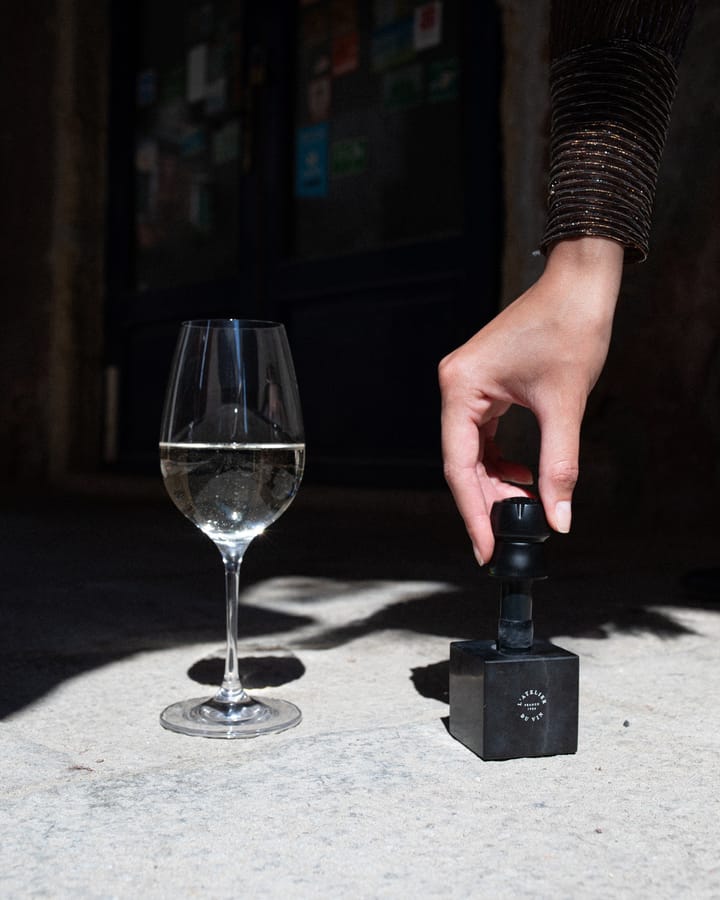Bouchon en liège Champange, Noir-marbre L'Atelier du Vin