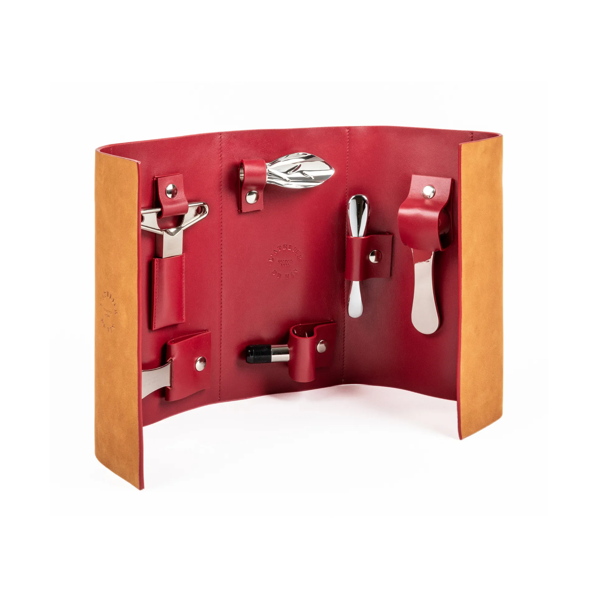 Kit d’accessoires à vin Oeno Collection Nomad, 8 pièces L'Atelier du Vin