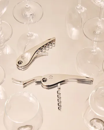 Tire-bouchon L'atelier du vin Soft Machine Silver - Argent - L'Atelier du Vin