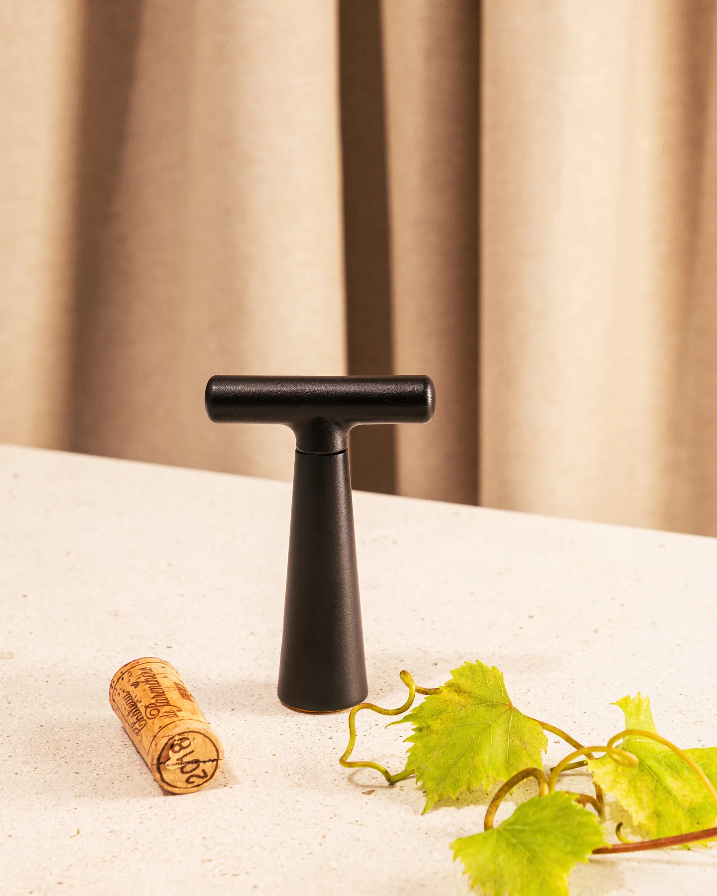 Tire-bouchon Le Vigneron, Noir L'Atelier du Vin