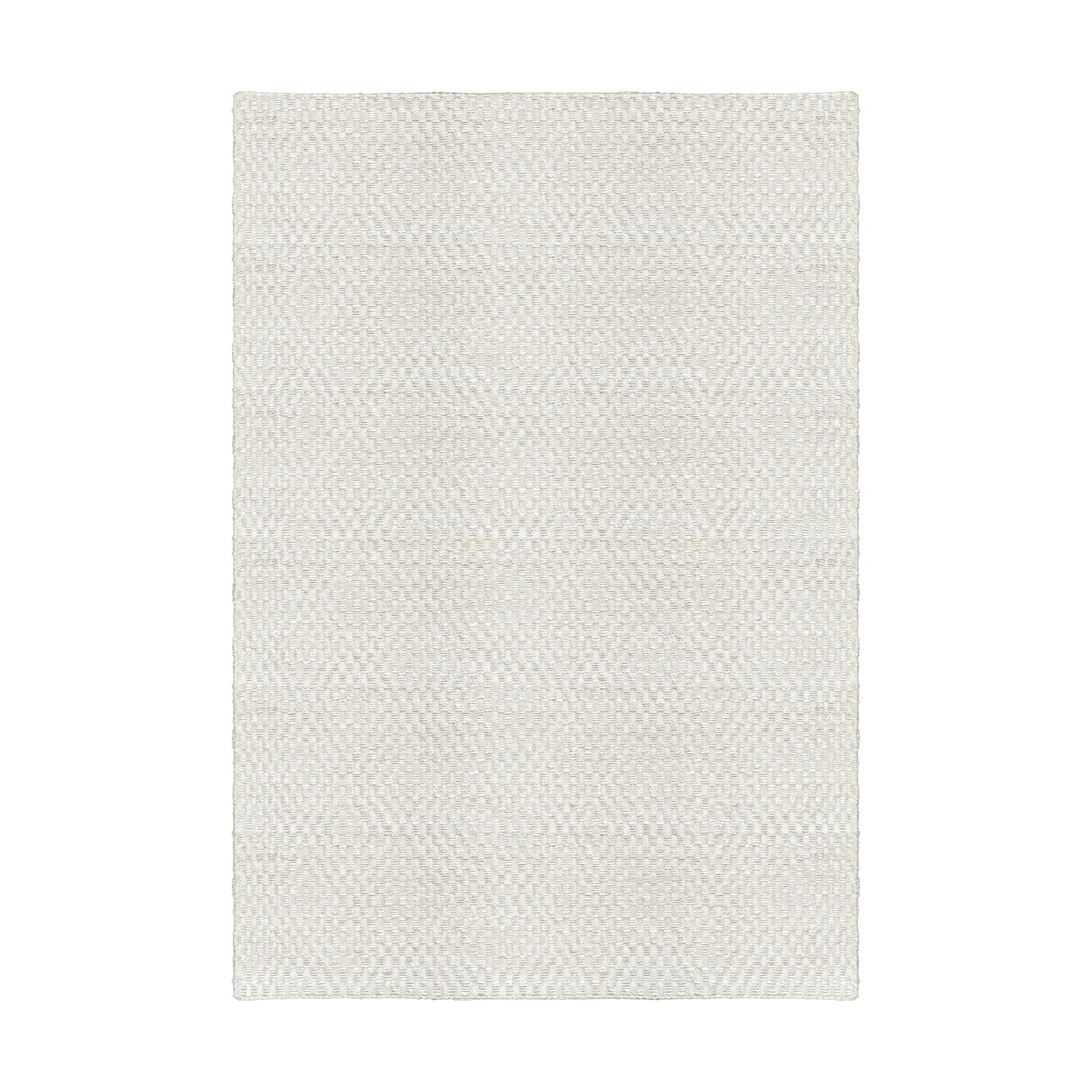 Layered Barley tapis en jute Blanc os, cm