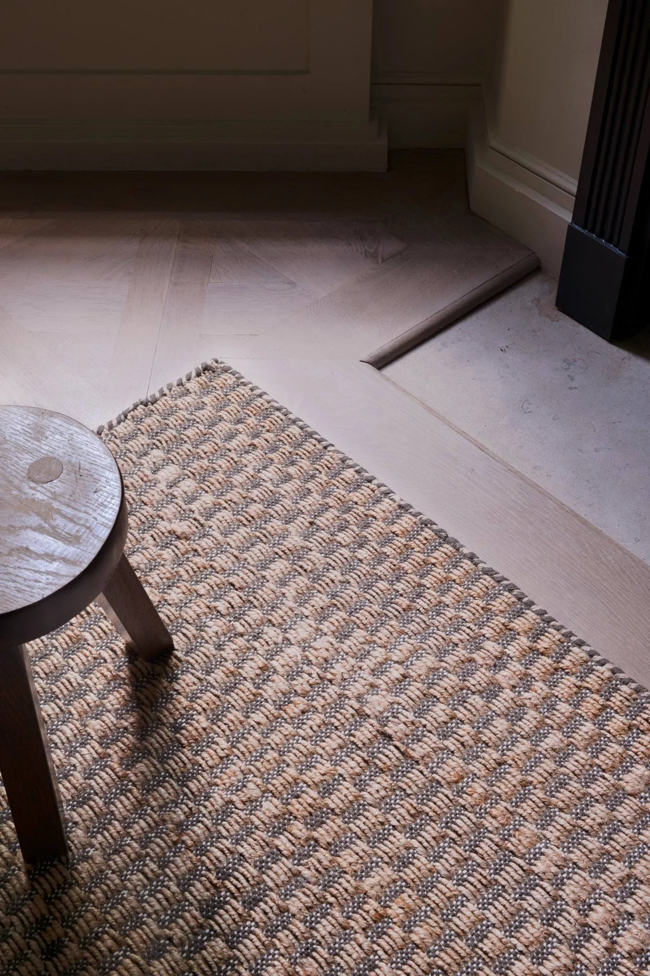 Barley tapis en jute, Chestnut, 200x300 cm Layered