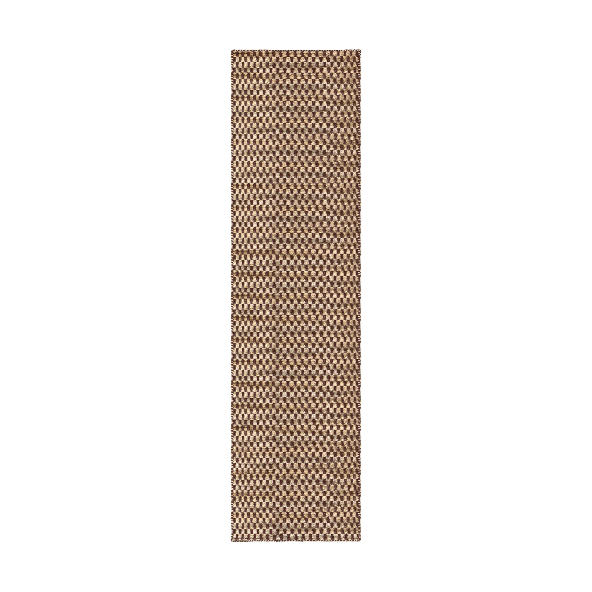 Layered Barley tapis en jute Chestnut, cm