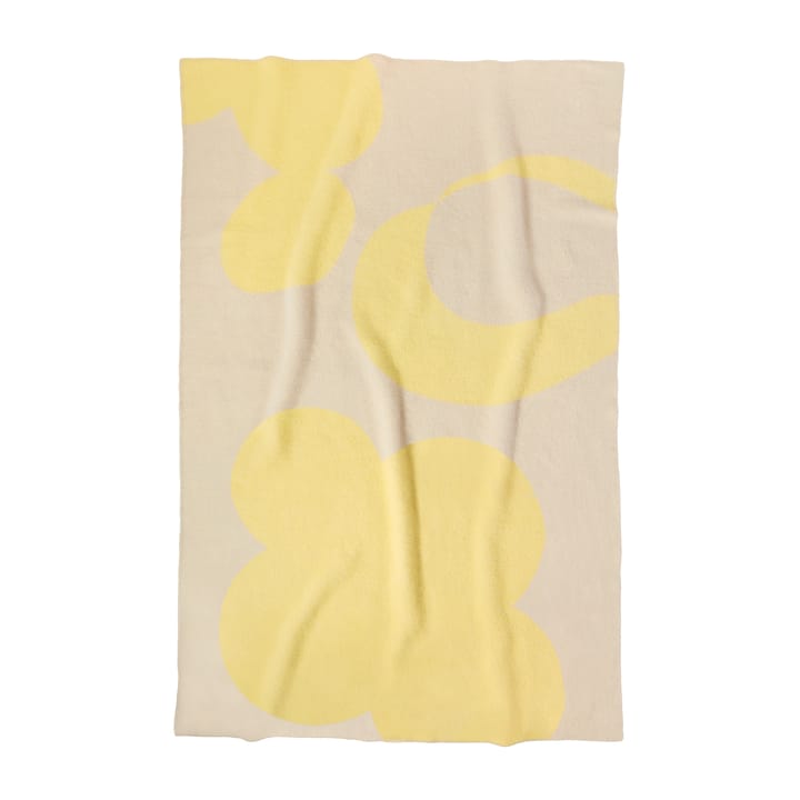 Couverture en laine Anemone 130x200 cm - Beige-yellow - Layered