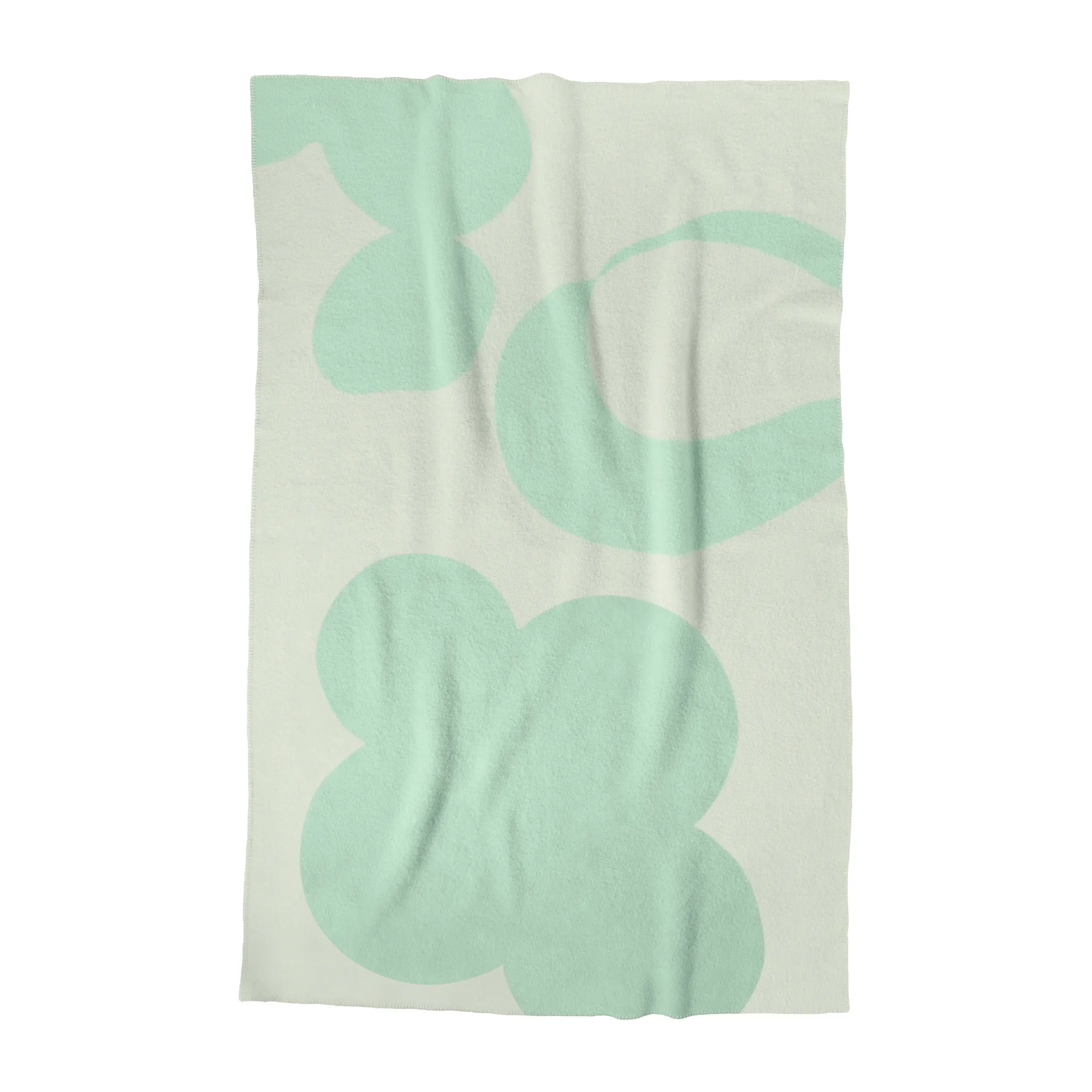 Couverture en laine Anemone 130x200 cm, Green Layered