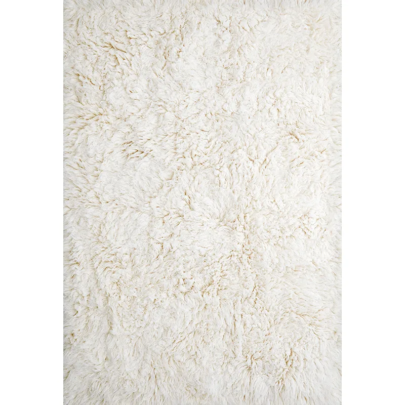 Tapis à poils longs 180x270 cm, Blanc cassé Layered