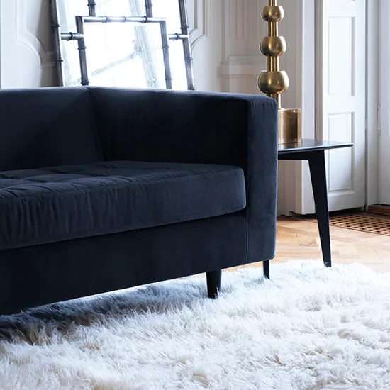 Tapis à poils longs 180x270 cm, Blanc cassé Layered