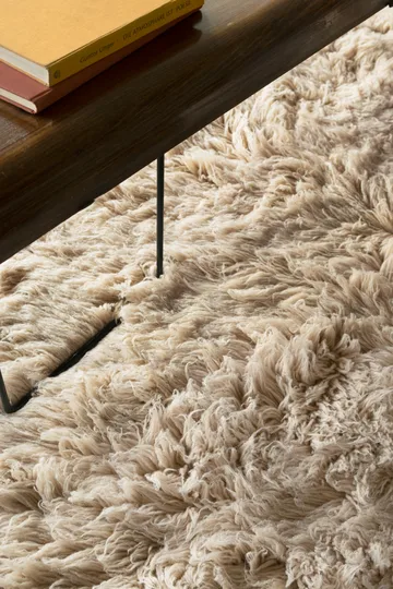 Tapis à poils longs 250x350 cm - Oatmeal - Layered