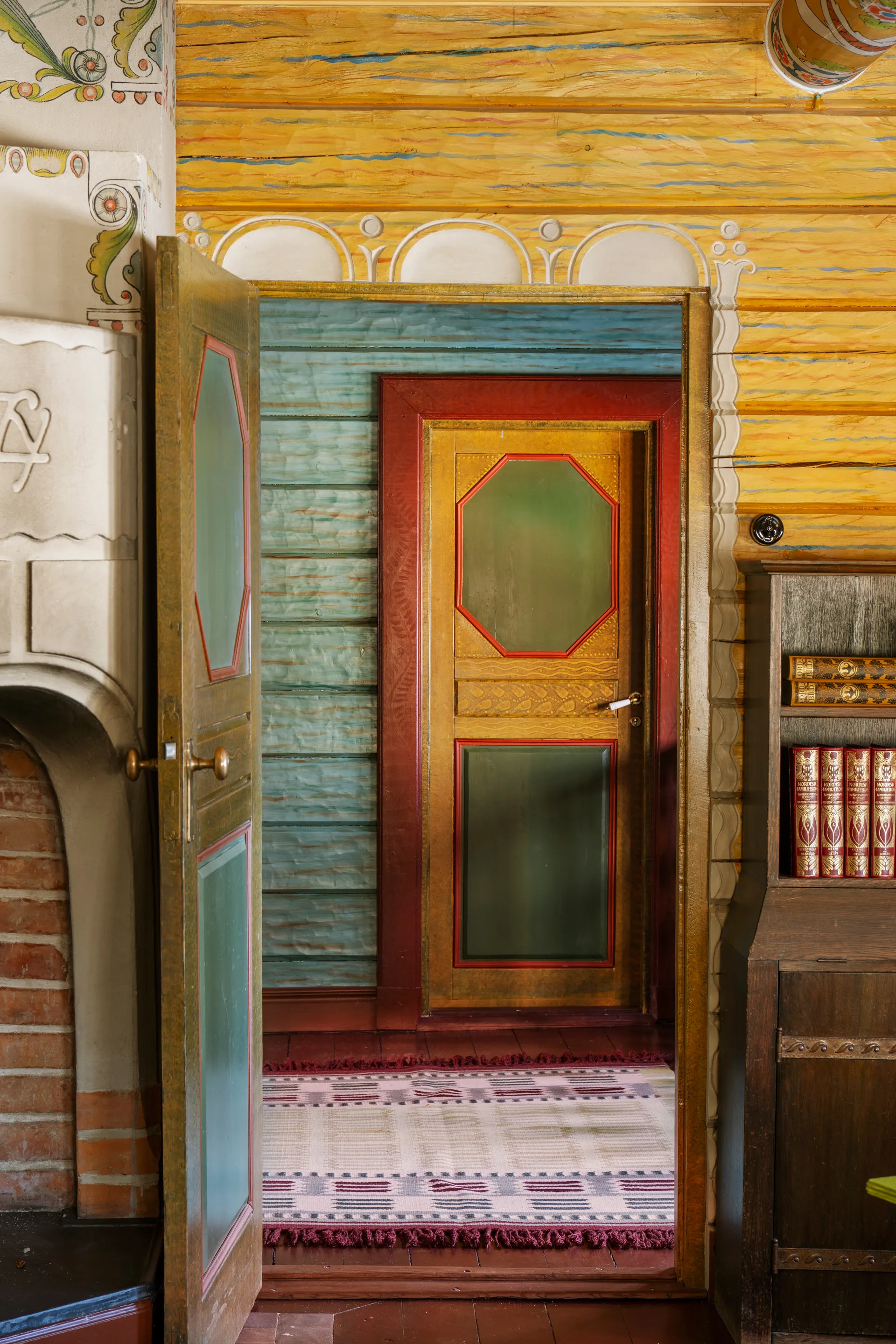 Tapis de couloir Röllakan Hilma, Primrose, 75x240 cm Layered