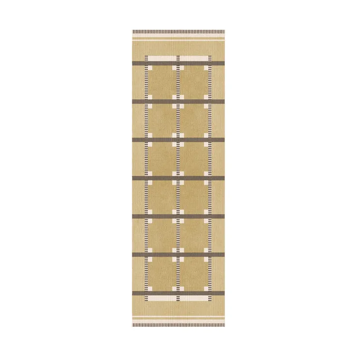 Tapis de couloir Röllakan Ruth - Harvest yellow, 80 x 300 cm - Layered