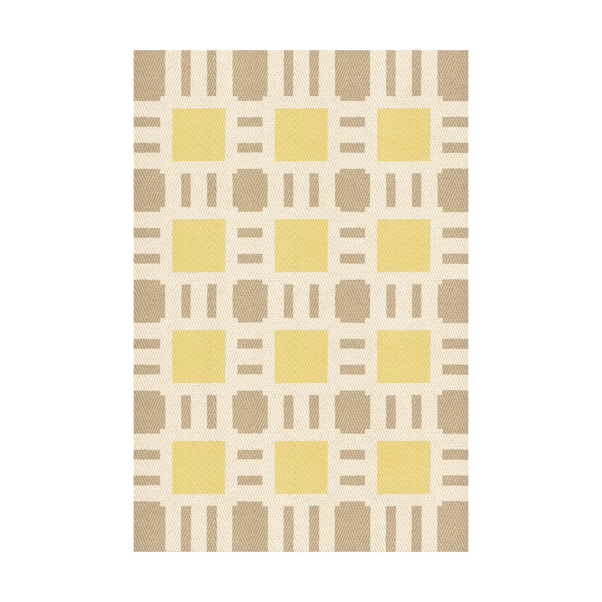 Tapis en jute Evelina Kroon 140x200 cm, Sunny side up Layered