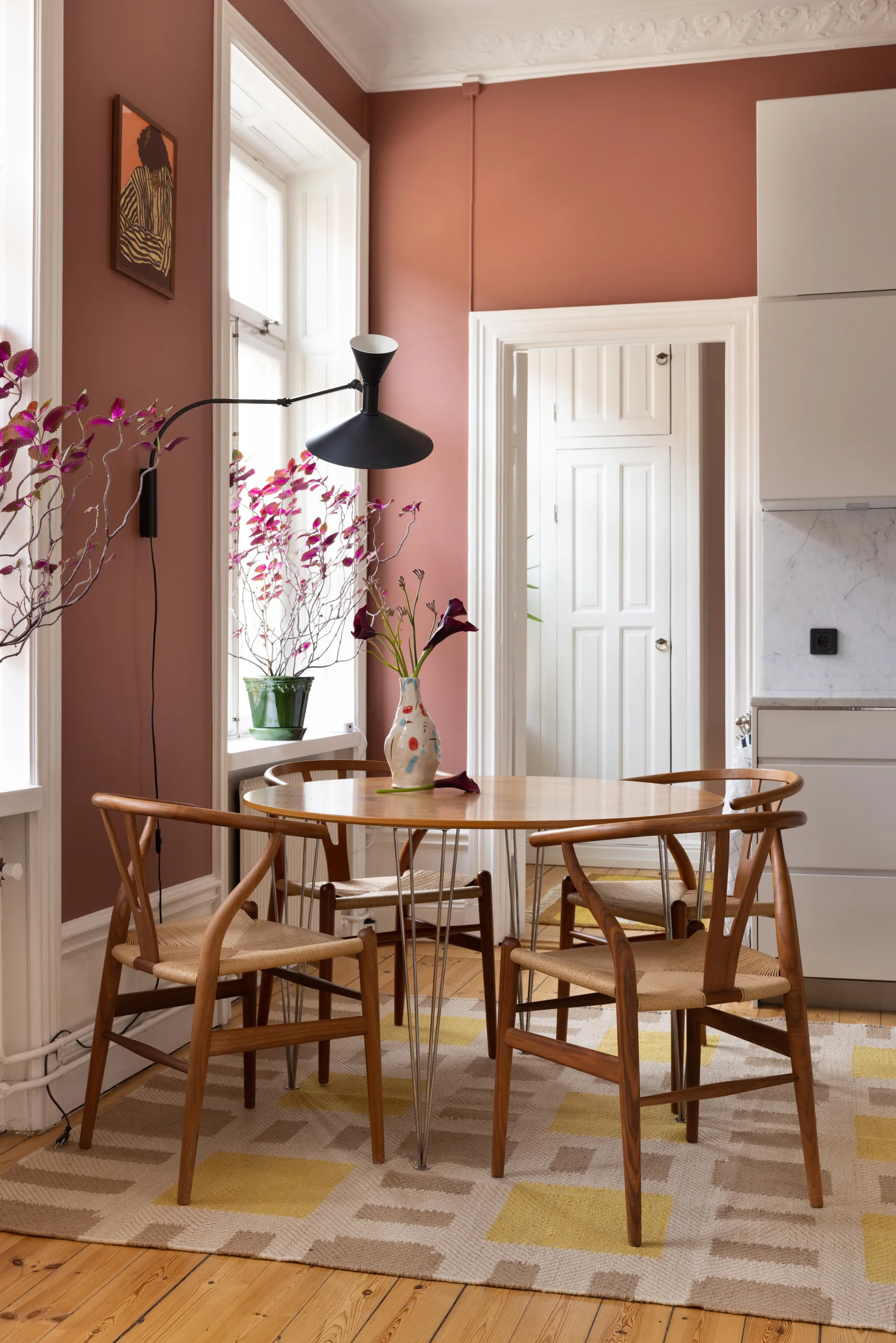 Tapis en jute Evelina Kroon 200x300 cm, Sunny side up Layered