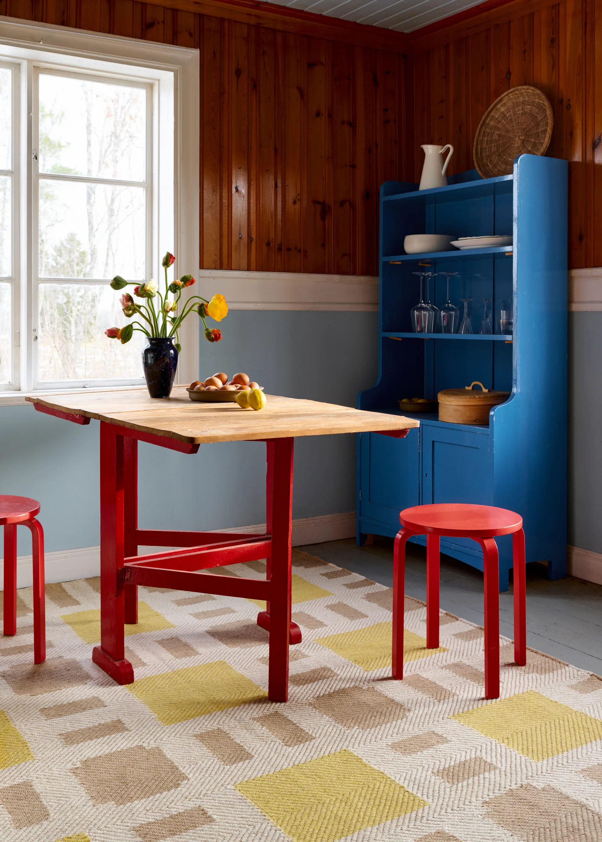 Tapis en jute Evelina Kroon 250x350 cm, Sunny side up Layered