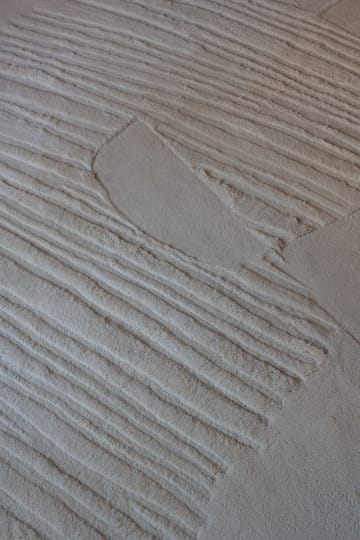 Tapis en laine Artisan Guild - Bone white 250x350 cm - Layered