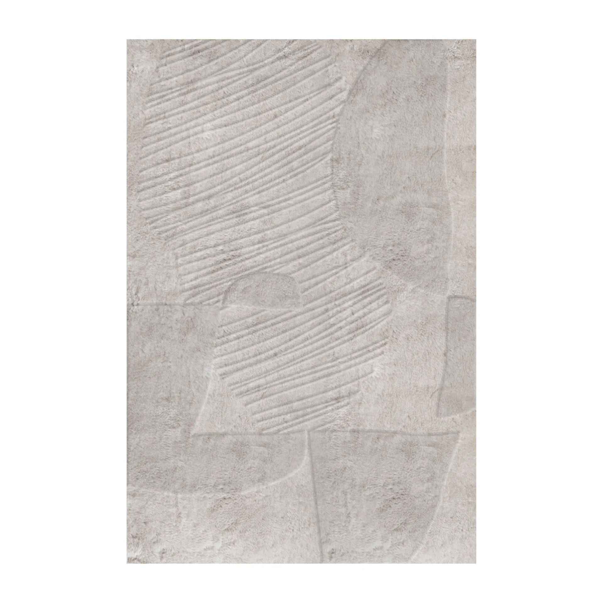 Tapis en laine Artisan Guild, Francis pearl 180x270 cm Layered