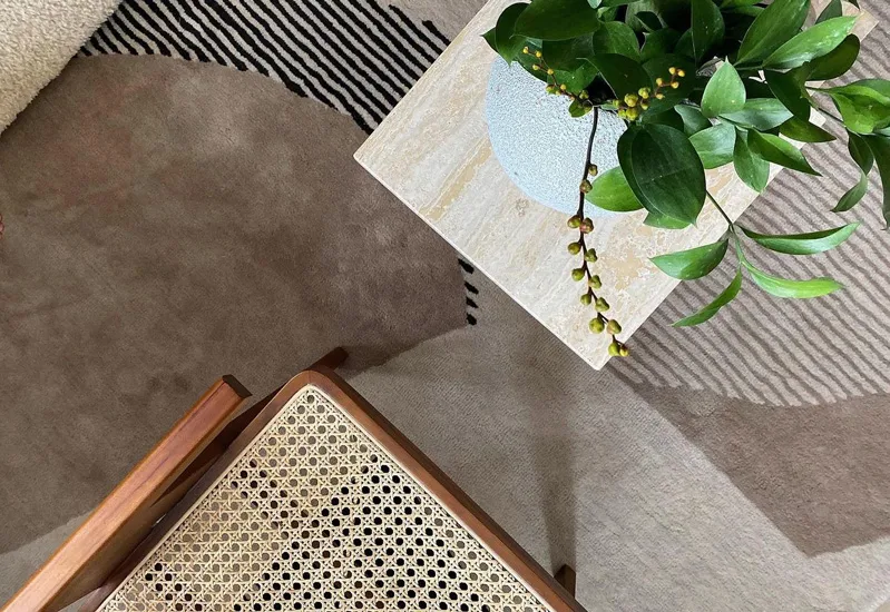 Tapis en laine Birch, 200x300 cm Layered