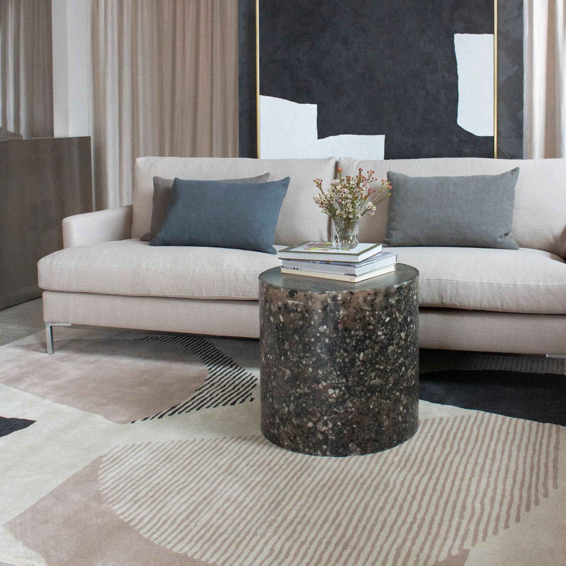 Tapis en laine Birch, 250x350 cm  Layered