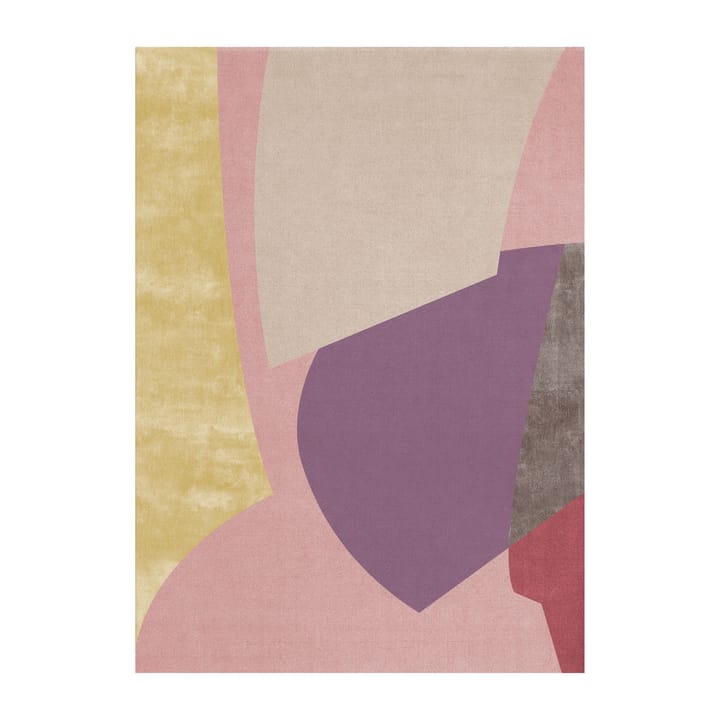 Tapis en laine Candyland - Violet-rose, 180x270 cm - Layered