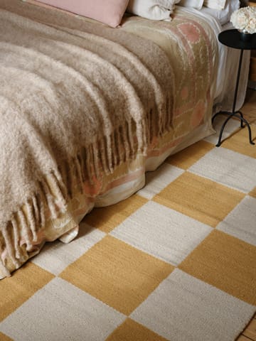 Tapis en laine Chess - Harvest Yellow, 250x350 cm - Layered