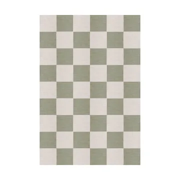 Tapis en laine Chess - Sage, 250x350 cm - Layered