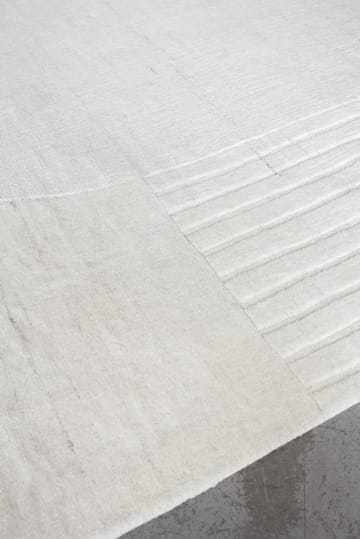Tapis en laine Circular 220x350 cm - Bone white - Layered