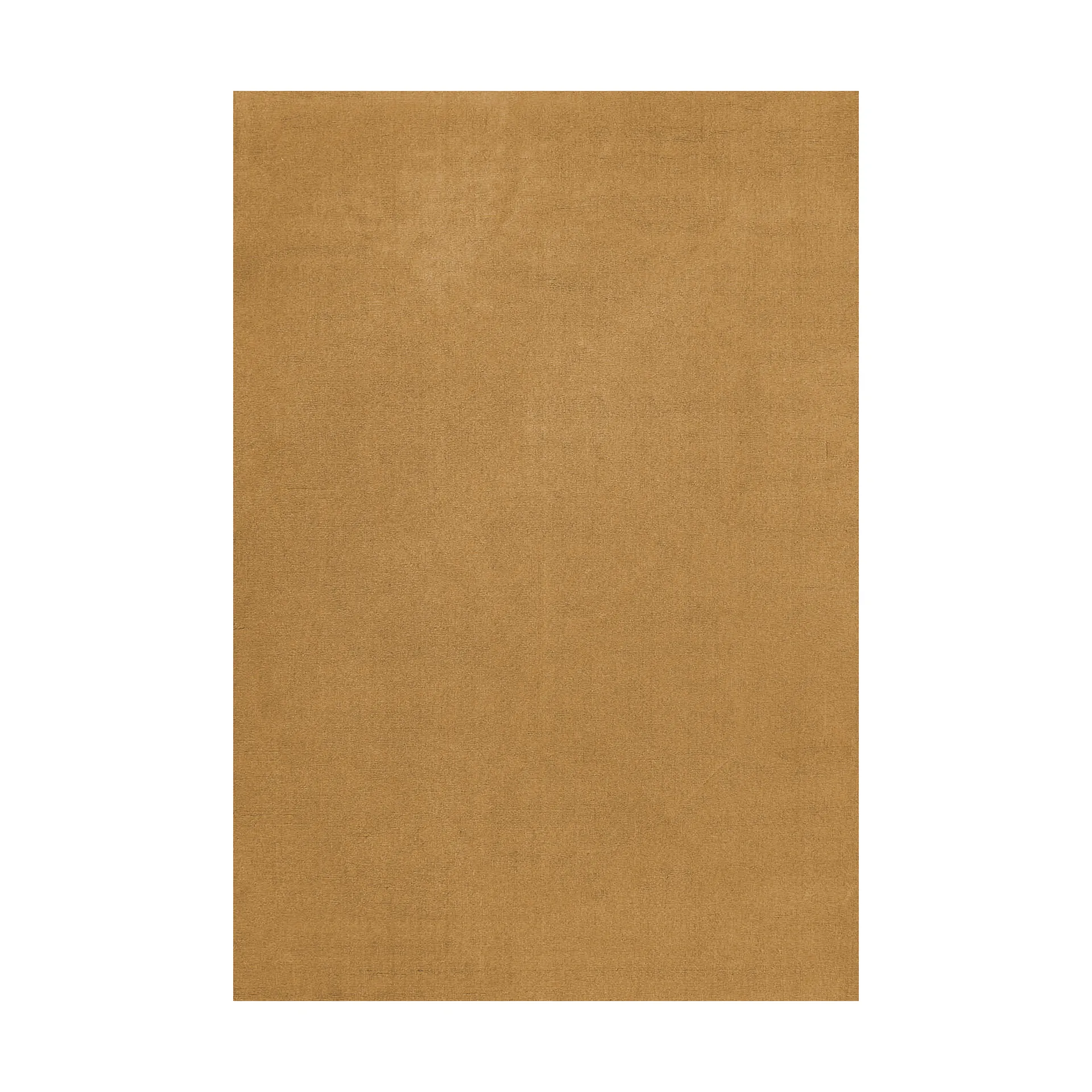 Tapis en laine Classic solid 250x350 cm, Ochre, 250x350 cm Layered