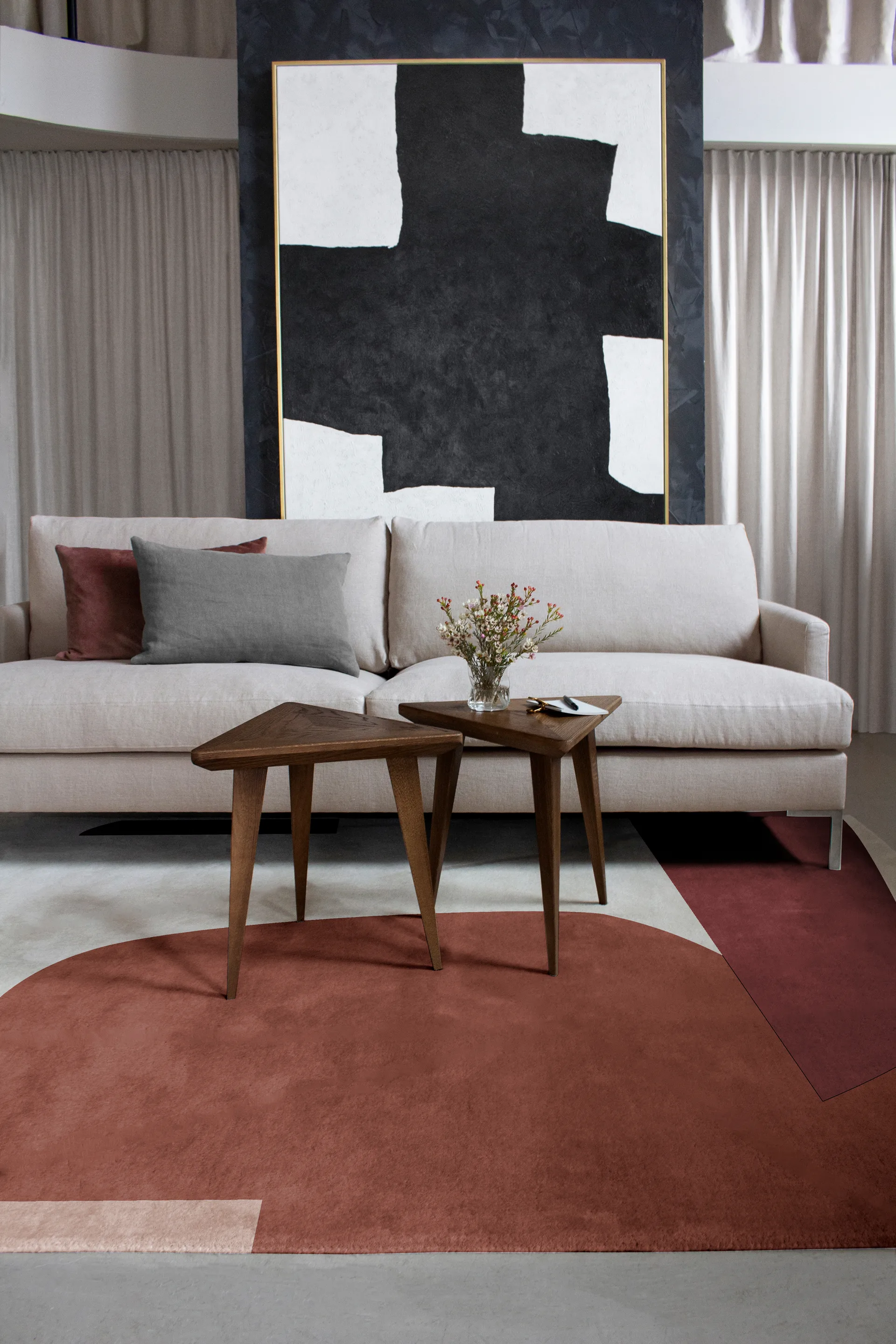 Tapis en laine Cloudberry, 200x300 cm Layered