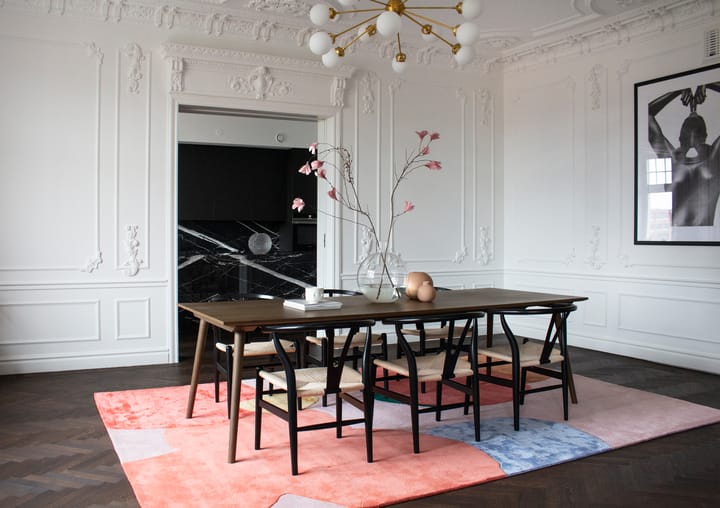 Tapis en laine Flower Field 180x270 cm, Pink Layered