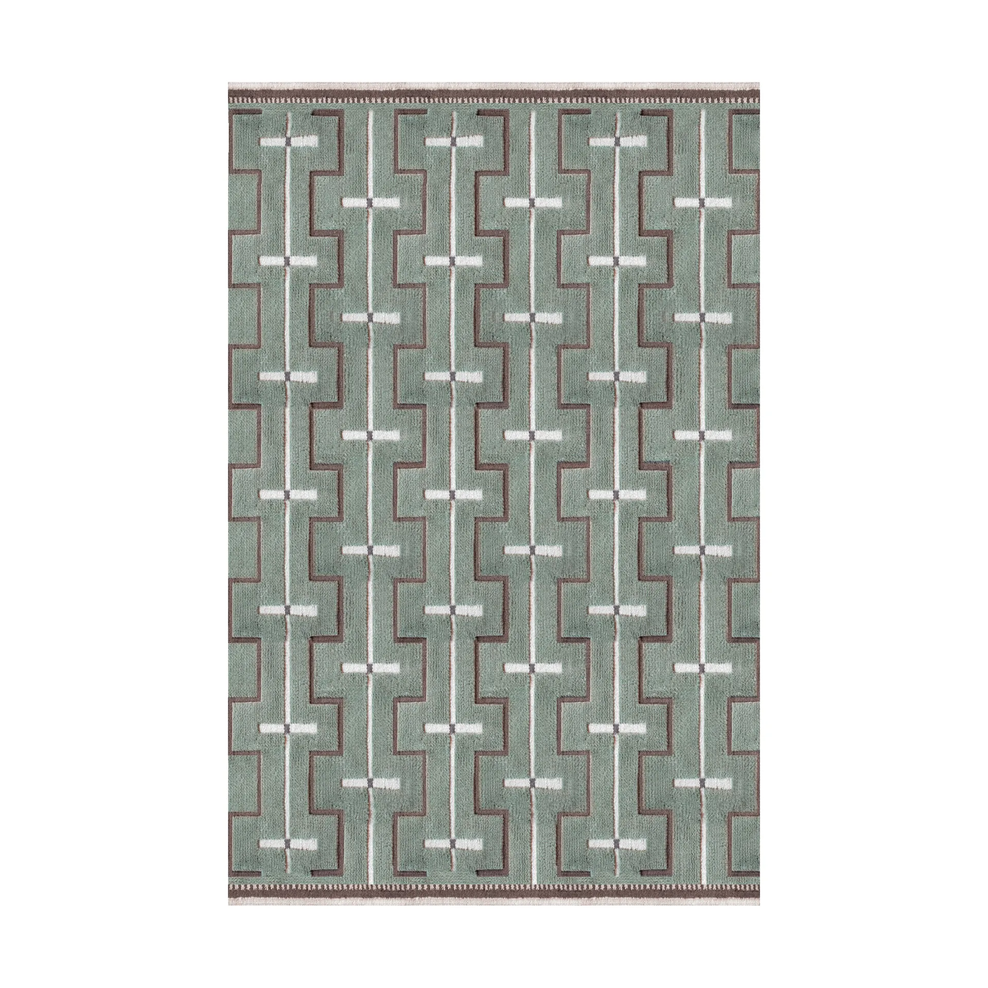 Tapis en laine Johanna, Sage, 250x350 cm Layered