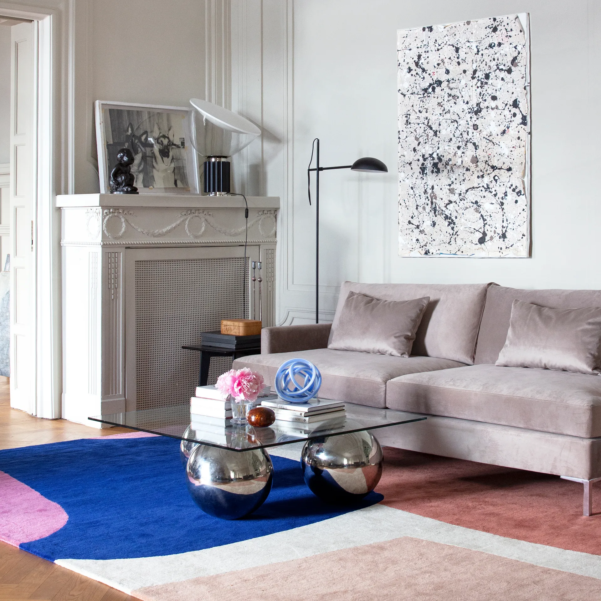 Tapis en laine Lake, 180x270 cm Layered