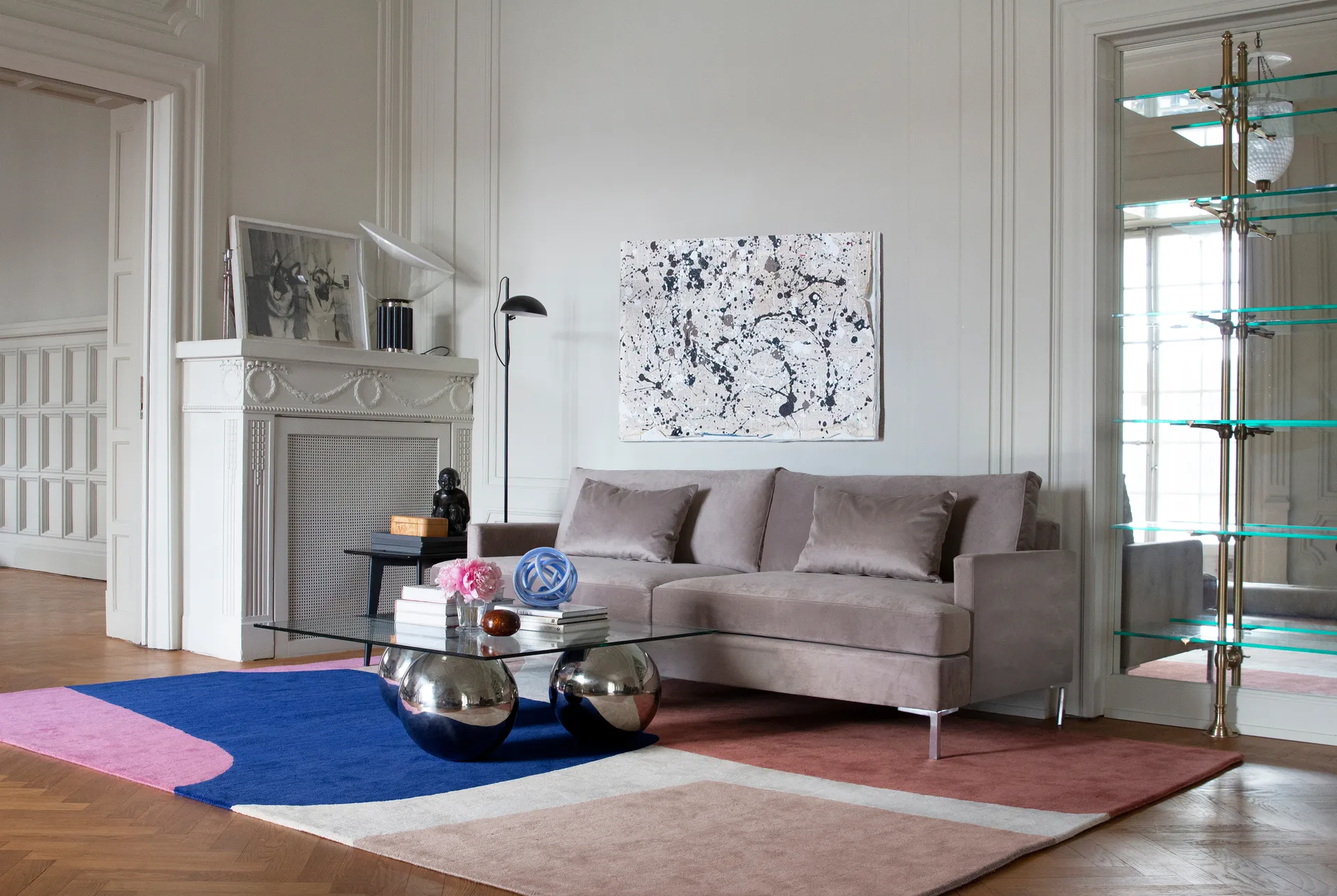 Tapis en laine Lake, 200x300 cm Layered