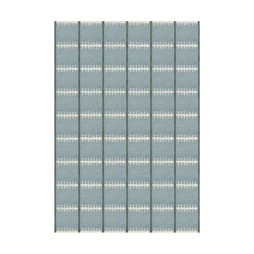 Tapis en laine Lilly - Blue, 200x300 cm - Layered